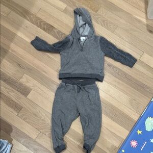 Splendid Gray Sweatpants Relaxed Fit Joggers